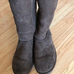 UGG Dark Brown Winter Boots